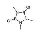 3,5-dichloro-1,2,4-trimethyl-1,2,4,3,5-triazadiborolidine结构式