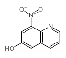 8-硝基喹啉-6-醇结构式