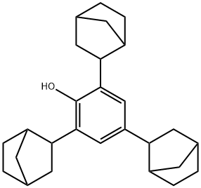 2,4,6-Tris(bicyclo[2.2.1]heptan-2-yl)phenol结构式