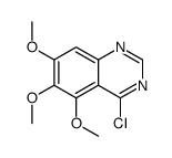 4-chloro-5,6,7-trimethoxyquinazoline结构式