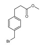 methyl 3-[4-(bromomethyl)phenyl]propanoate结构式