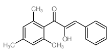 (Z)-2-hydroxy-3-phenyl-1-(2,4,6-trimethylphenyl)prop-2-en-1-one Structure