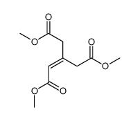 dimethyl 3-(2-methoxy-2-oxoethyl)pent-2-enedioate Structure