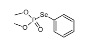 O,O-dimethyl Se-phenyl phosphoroselenoate结构式