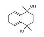 1,4-dimethyl-1,4-dihydronaphthalene-1,4-diol结构式