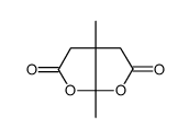 3a,6a-dimethyl-3,4-dihydrofuro[2,3-b]furan-2,5-dione结构式