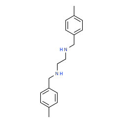 N-(4-METHYLBENZYL)-N-(2-[(4-METHYLBENZYL)AMINO]ETHYL)AMINE结构式