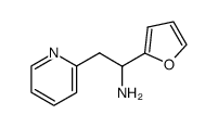 1-(2-Furyl)-2-(2-pyridyl)-ethylamin结构式
