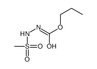 propyl N-(methanesulfonamido)carbamate结构式