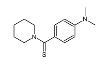 [4-(dimethylamino)phenyl]-piperidin-1-ylmethanethione结构式