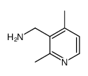3-Pyridinemethanamine,2,4-dimethyl-(9CI) structure