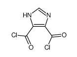 1H-Imidazole-4,5-dicarbonyldichloride(9CI) structure