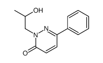 2-(2-hydroxypropyl)-6-phenylpyridazin-3-one Structure