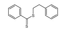 2-phenylethyl benzenecarbodithioate Structure