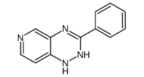 3-phenyl-1,2-dihydropyrido[3,4-e][1,2,4]triazine结构式