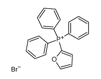 (2-furyl)triphenylphosphonium bromide Structure