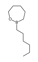 2-hexyloxaborepane Structure
