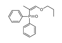 [phenyl(1-propoxyprop-1-en-2-yl)phosphoryl]benzene结构式