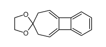 6,8-dihydrospiro[benzo[3,4]cyclobuta[1,2][7]annulene-7,2'-[1,3]dioxolane]结构式