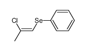 Z-2-Chlor-1-phenylselenopropen结构式