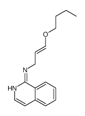 N-(3-butoxyprop-2-enyl)isoquinolin-1-amine结构式