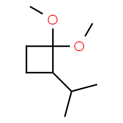 Cyclobutane, 1,1-dimethoxy-2-(1-methylethyl)- (9CI) picture