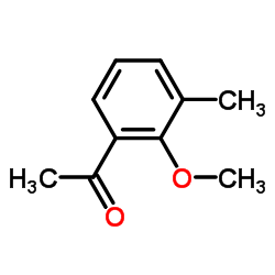 2-甲氧基-3-甲基苯乙酮结构式