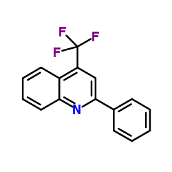 2-Phenyl-4-(trifluoromethyl)quinoline Structure