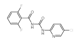 Benzamide,N-[[(5-chloro-2-pyridinyl)amino]carbonyl]-2,6-difluoro- Structure