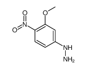 Hydrazine, (3-methoxy-4-nitrophenyl)- (9CI) Structure