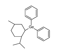 [(1S,2R,5S)-5-methyl-2-propan-2-ylcyclohexyl]-diphenylgermane结构式