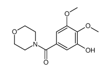 (3-hydroxy-4,5-dimethoxyphenyl)-morpholin-4-ylmethanone Structure