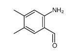 Benzaldehyde, 2-amino-4,5-dimethyl- (9CI) structure