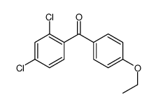 (2,4-Dichlorophenyl)(4-ethoxyphenyl)methanone Structure