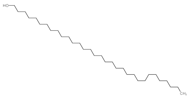 1-Dotriacontanol Structure