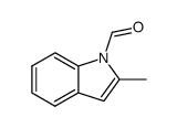 1H-Indole-1-carboxaldehyde, 2-methyl- (9CI)结构式
