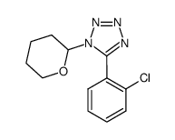5-(2-chlorophenyl)-1-(tetrahydropyran-2-yl)-1H-tetrazole Structure