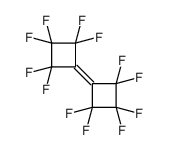 1,1,2,2,3,3-hexafluoro-4-(2,2,3,3,4,4-hexafluorocyclobutylidene)cyclobutane结构式