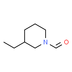 1-Piperidinecarboxaldehyde, 3-ethyl- (9CI)结构式