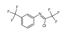 2,2,2-trifluoro-N-(3-(trifluoromethyl)phenyl)acetimidoyl chloride Structure