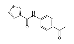 1,2,5-Thiadiazole-3-carboxamide,N-(4-acetylphenyl)-(9CI) picture