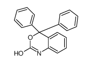 4,4-diphenyl-1H-3,1-benzoxazin-2-one结构式