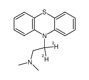 N,N-dimethyl-2-(10H-phenothiazin-10-yl)ethan-1-amine-2,2-d2 Structure