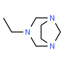 1,3,5-Triazabicyclo[3.2.1]octane,3-ethyl-(9CI) structure