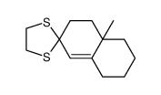 ethylenethioketal of 10-methyl-Δ1,9-2-octalone Structure