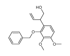 β-ethenyl-3,4-dimethoxy-2-(phenylmethoxy)benzeneethanol Structure