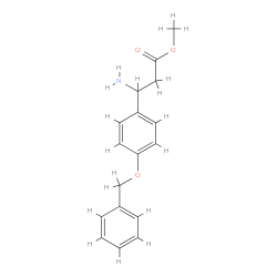 methyl 3-Amino-3-[4-(phenylmethoxy)phenyl]propionate structure
