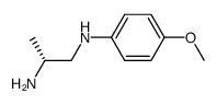 1,2-Propanediamine,N-(4-methoxyphenyl)-,(2R)-(9CI) Structure