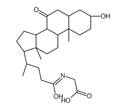 7-oxoglycochenodeoxycholic acid结构式
