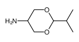 1,3-Dioxan-5-amine,2-(1-methylethyl)-(9CI) structure